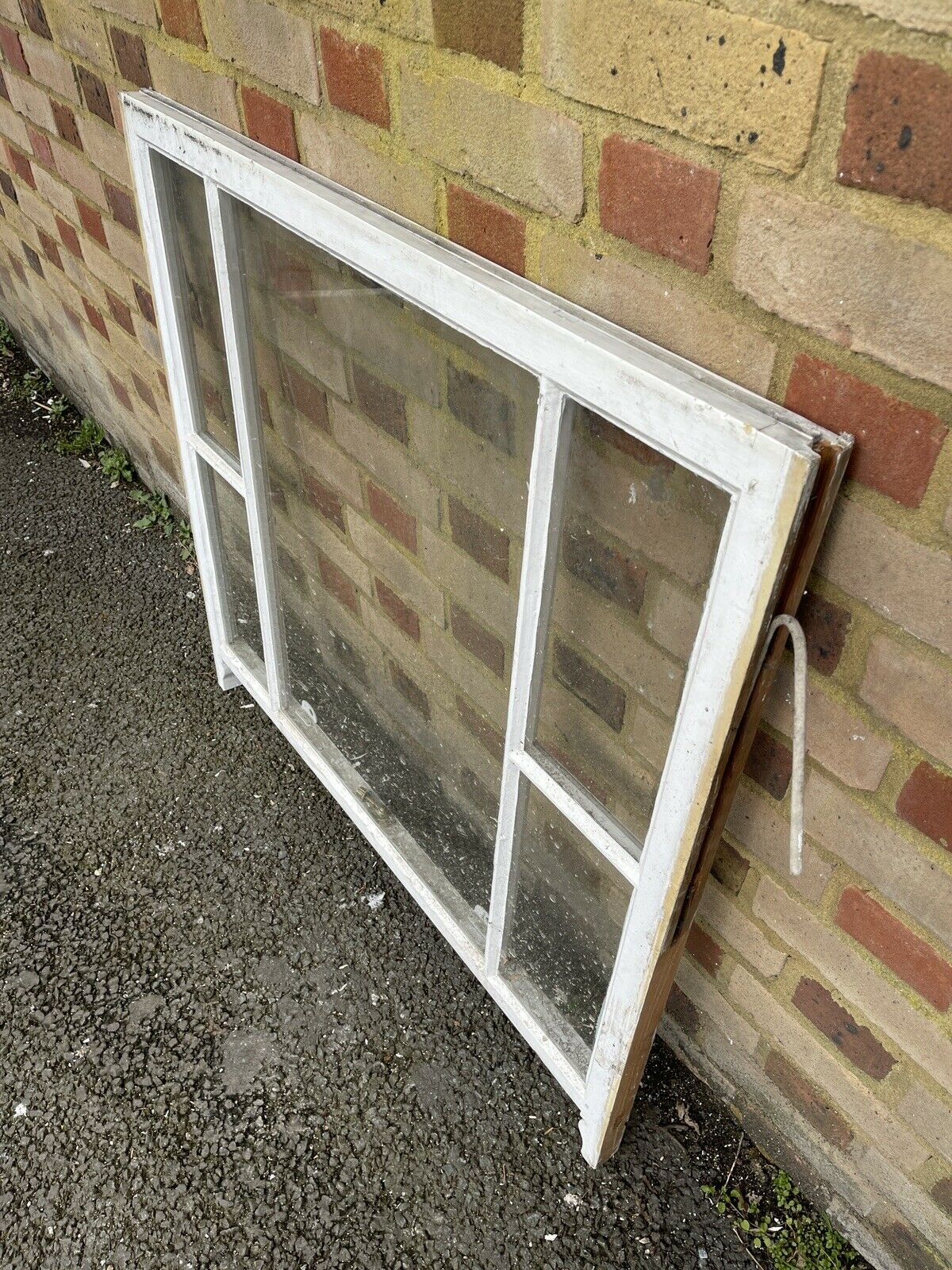 Reclaimed Old Victorian Edwardian Wooden 5 Panel Sash Window