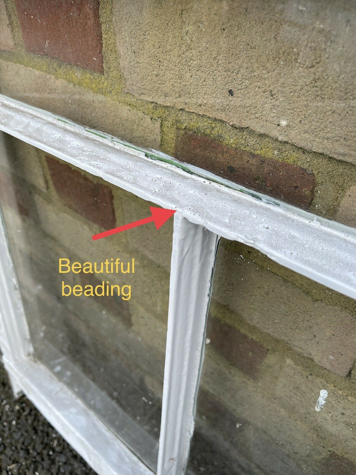 Reclaimed Old Victorian Edwardian Wooden 3 Panel Sash Window