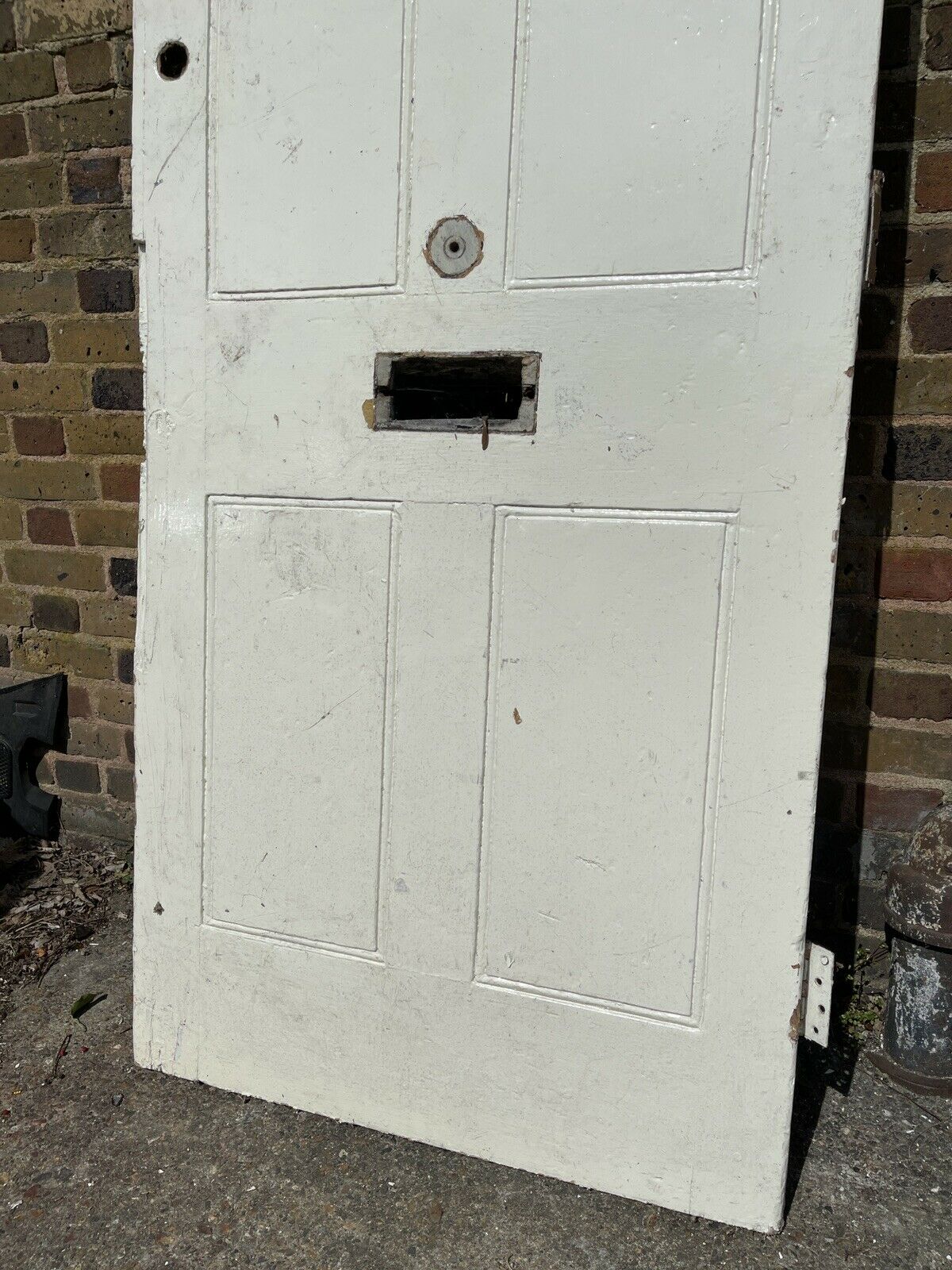 Reclaimed Victorian Edwardian Wooden Panel External Front Door