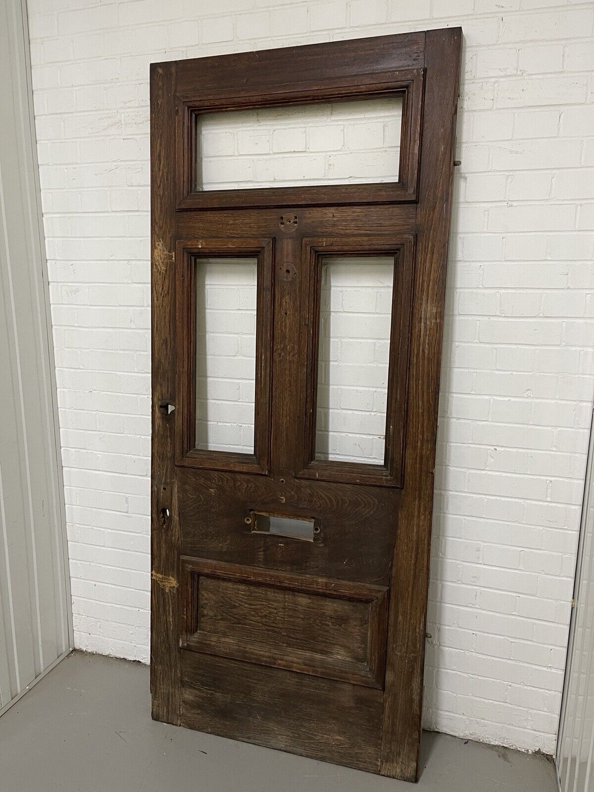 Reclaimed Wooden Oak OR Mahogany Front Door 2115 or 2120mm x 905mm