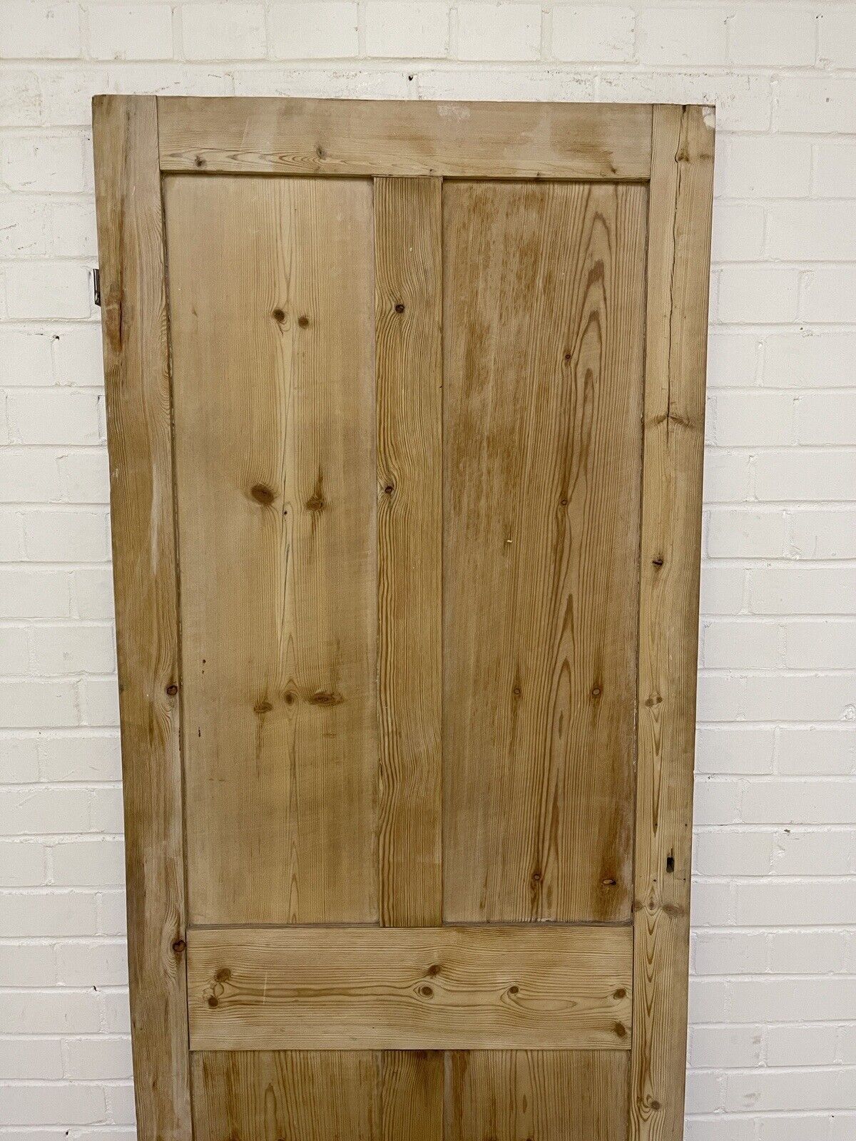 Original Vintage Reclaimed Victorian Pine Internal 4 panel Door 1950 x 754 x 36