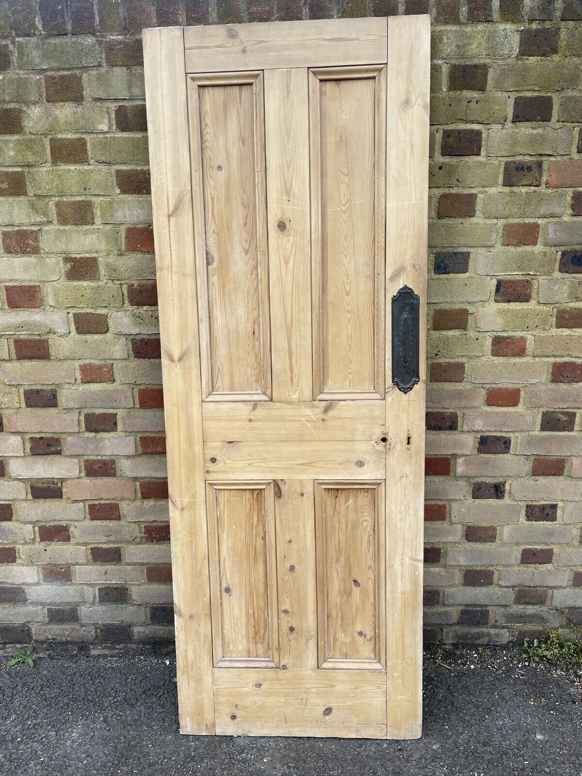 Original Vintage Reclaimed Victorian Pine Internal 4 panel Door 1925 x 710mm
