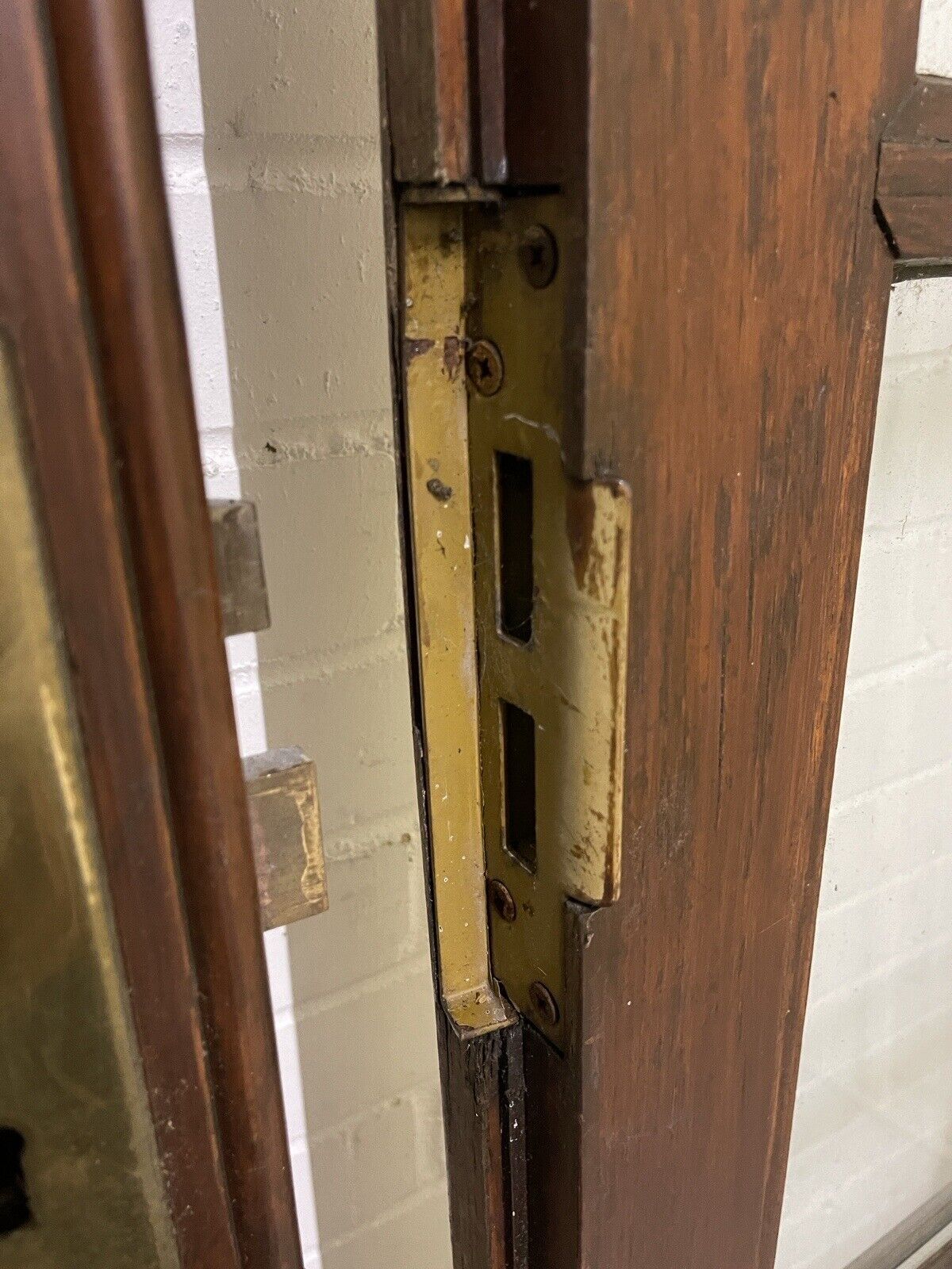 Reclaimed Old French Double Glazed Glass Wooden Double Doors 2025 x 1180mm