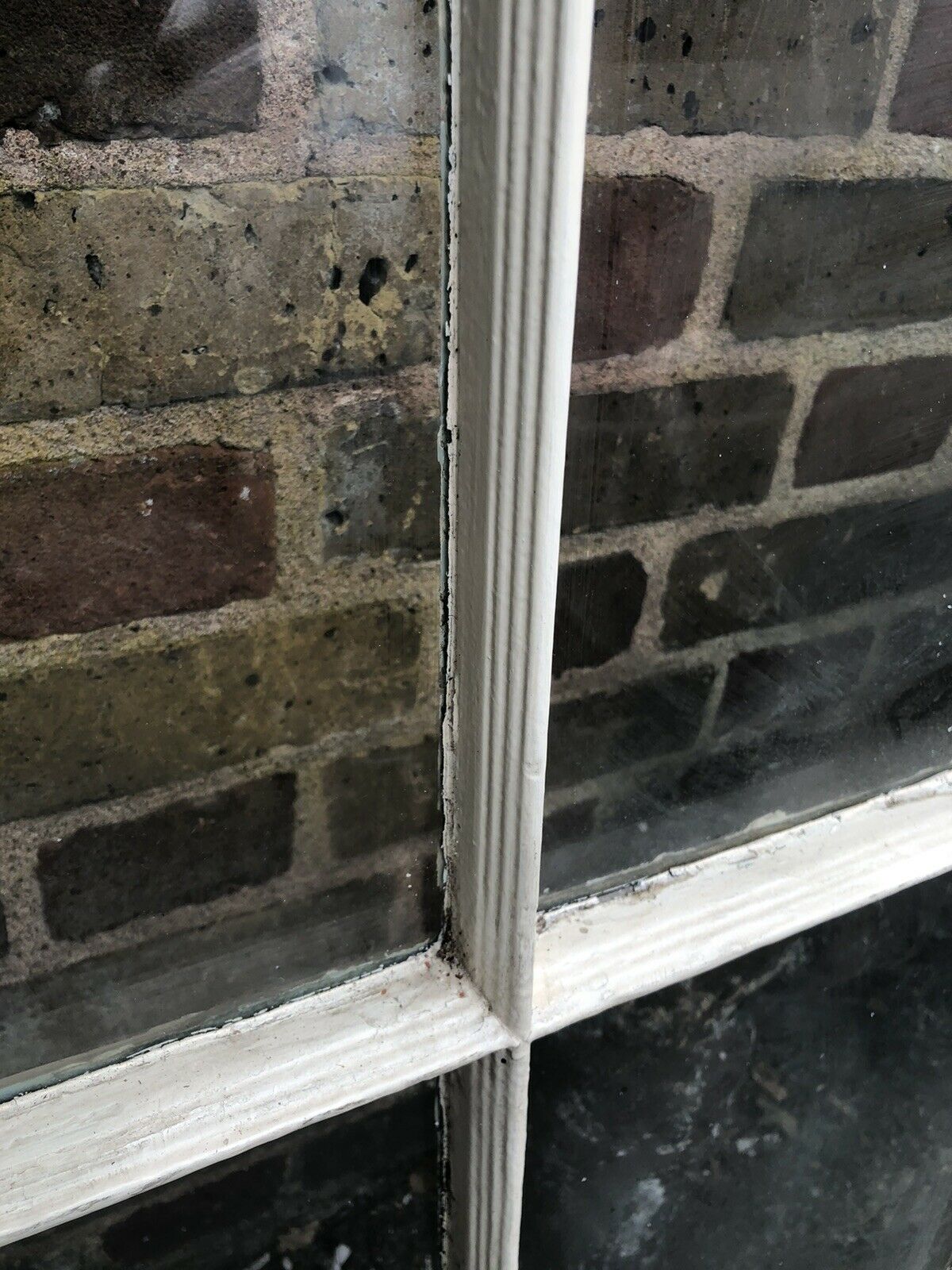 Large Reclaimed Old Georgian 8 Panel Wooden Sash Window