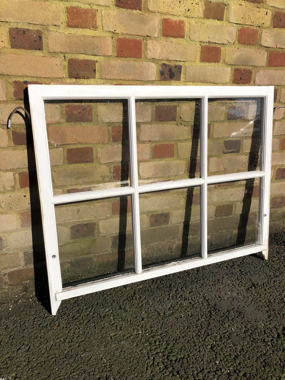 Reclaimed Old Georgian 6 Panel Wooden Sash Window