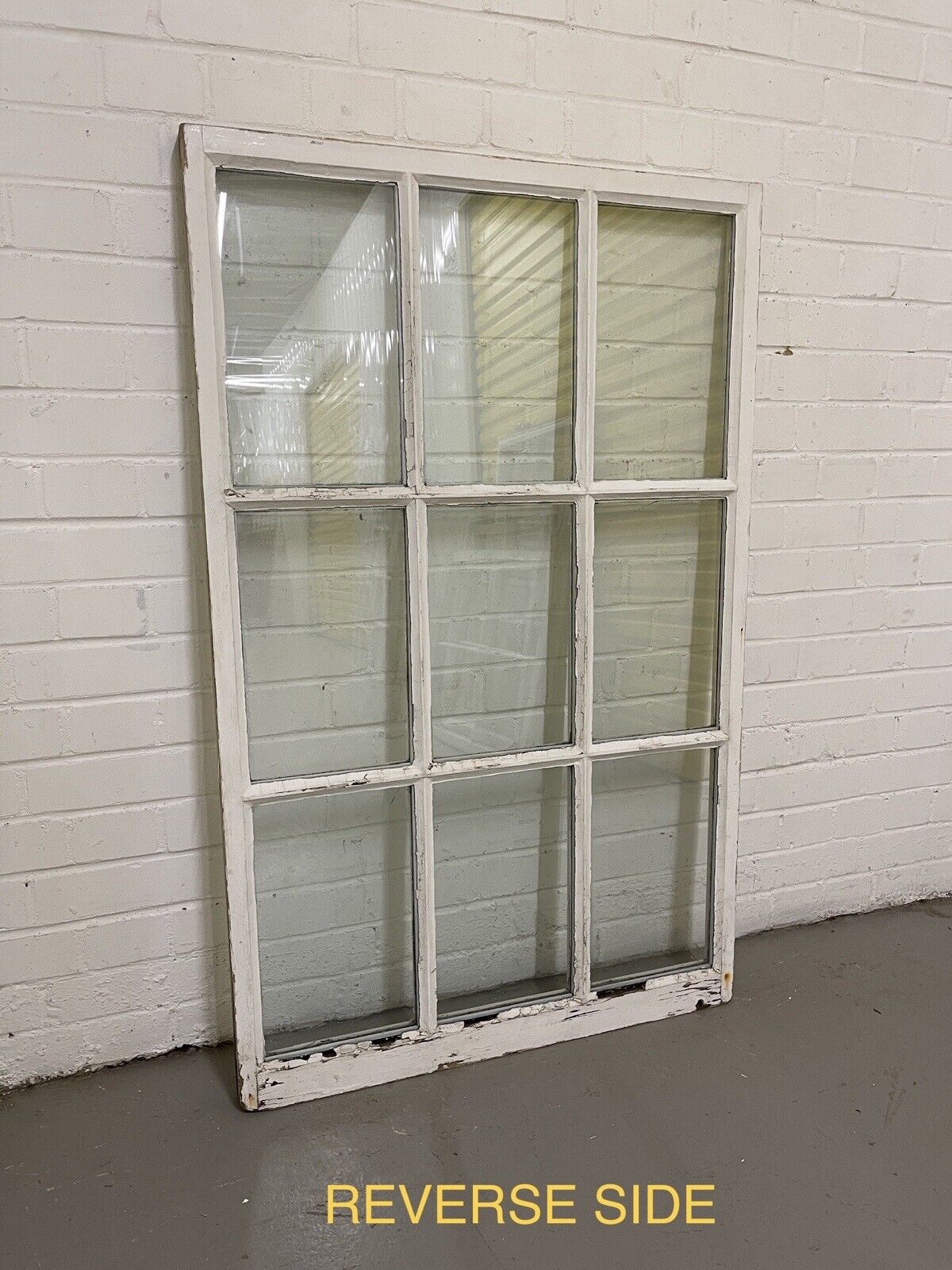 Modern Double Glazed Georgian 9 Panel Wooden Window 768 x 1217mm