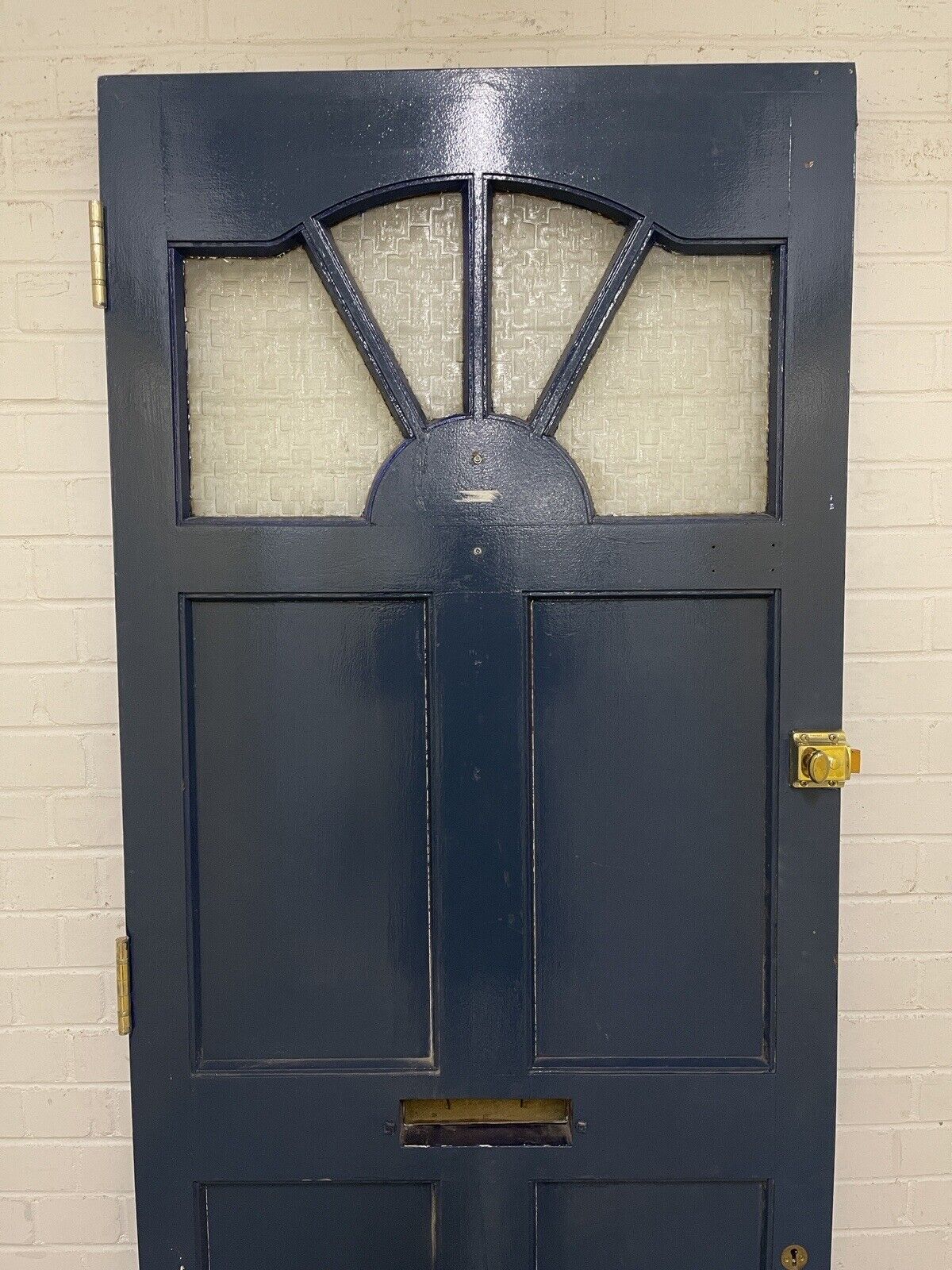 Reclaimed Old Wooden Bespoke Hardwood External Front Door 2030 or 2025mm x 810mm
