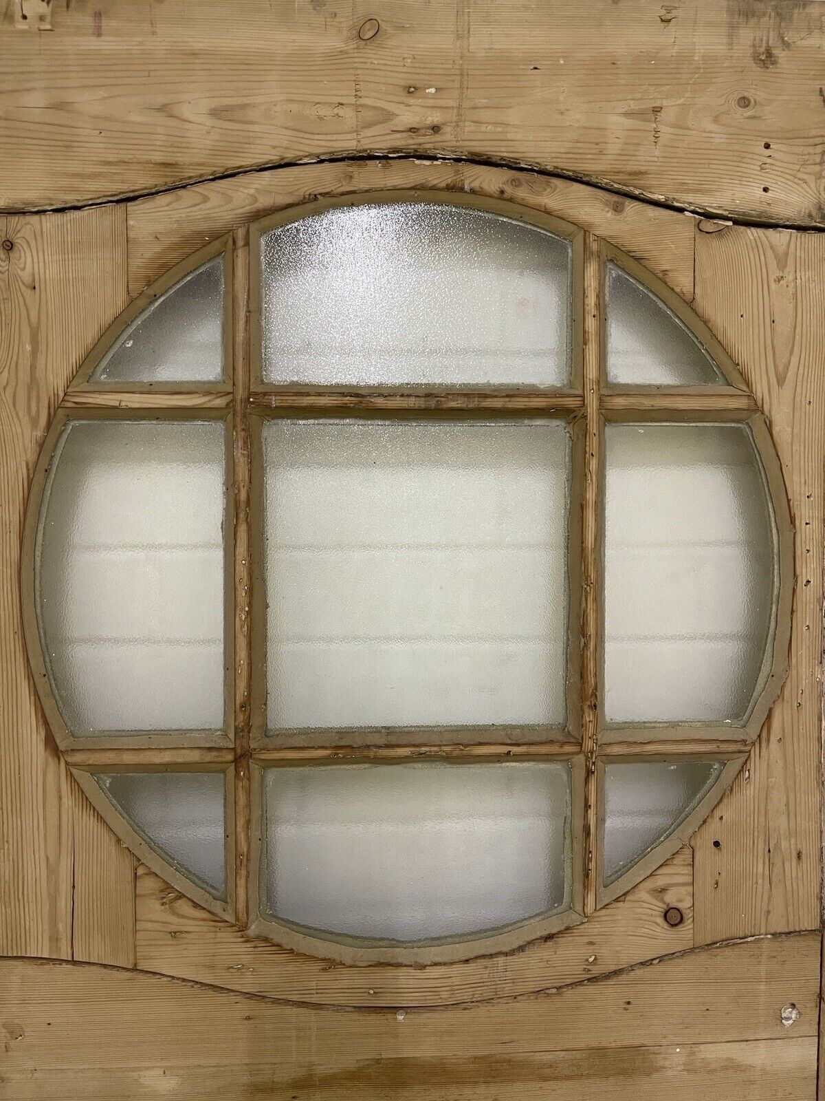 Reclaimed Victorian Edwardian Wooden Panel External Front Door 2025 x 836mm