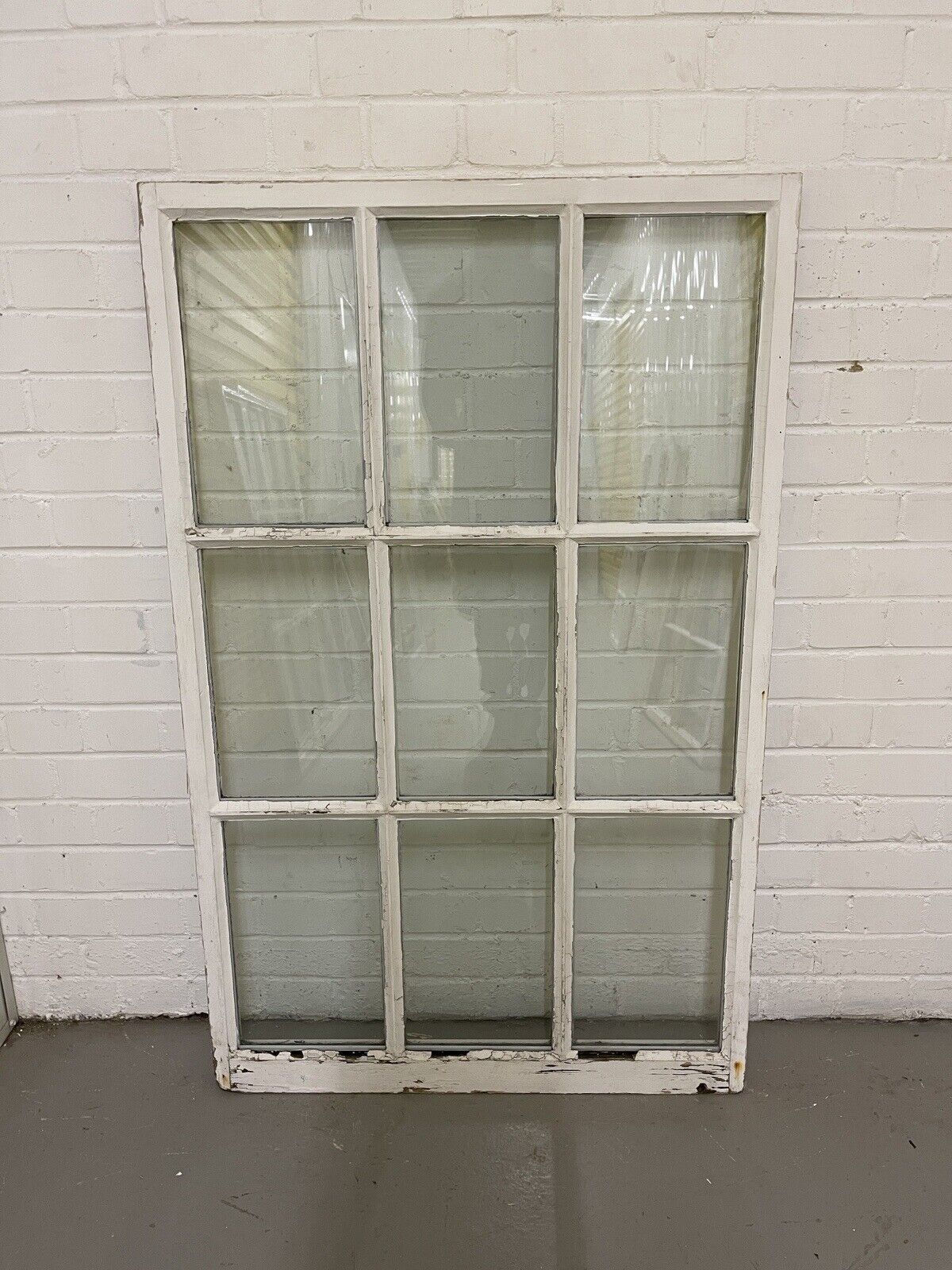 Modern Double Glazed Georgian 9 Panel Wooden Window 768 x 1217mm