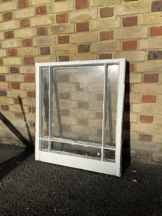 Reclaimed Old Edwardian 6 Panel Wooden Panel Sash Window