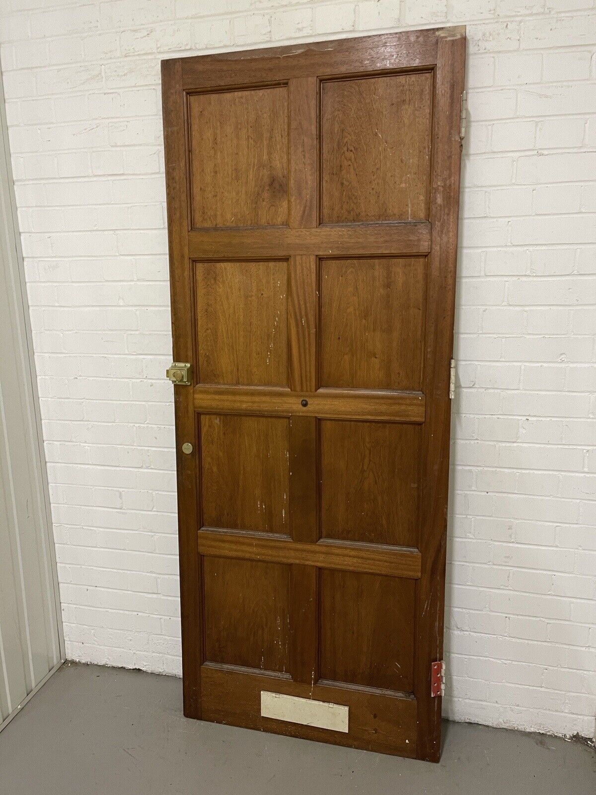 Reclaimed  Style Wooden Panel External Front Door 1982 or 1962 x 805mm