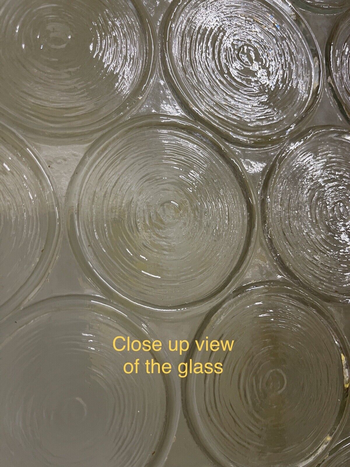 Reclaimed Art Deco Bottle Retro Round Glass Internal Door 2008 or 2013 x 815mm
