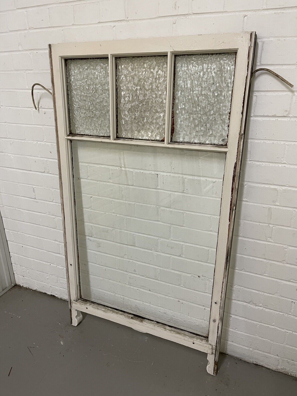 Reclaimed Old Georgian 4 Panel Wooden Window 760mm x 1320mm