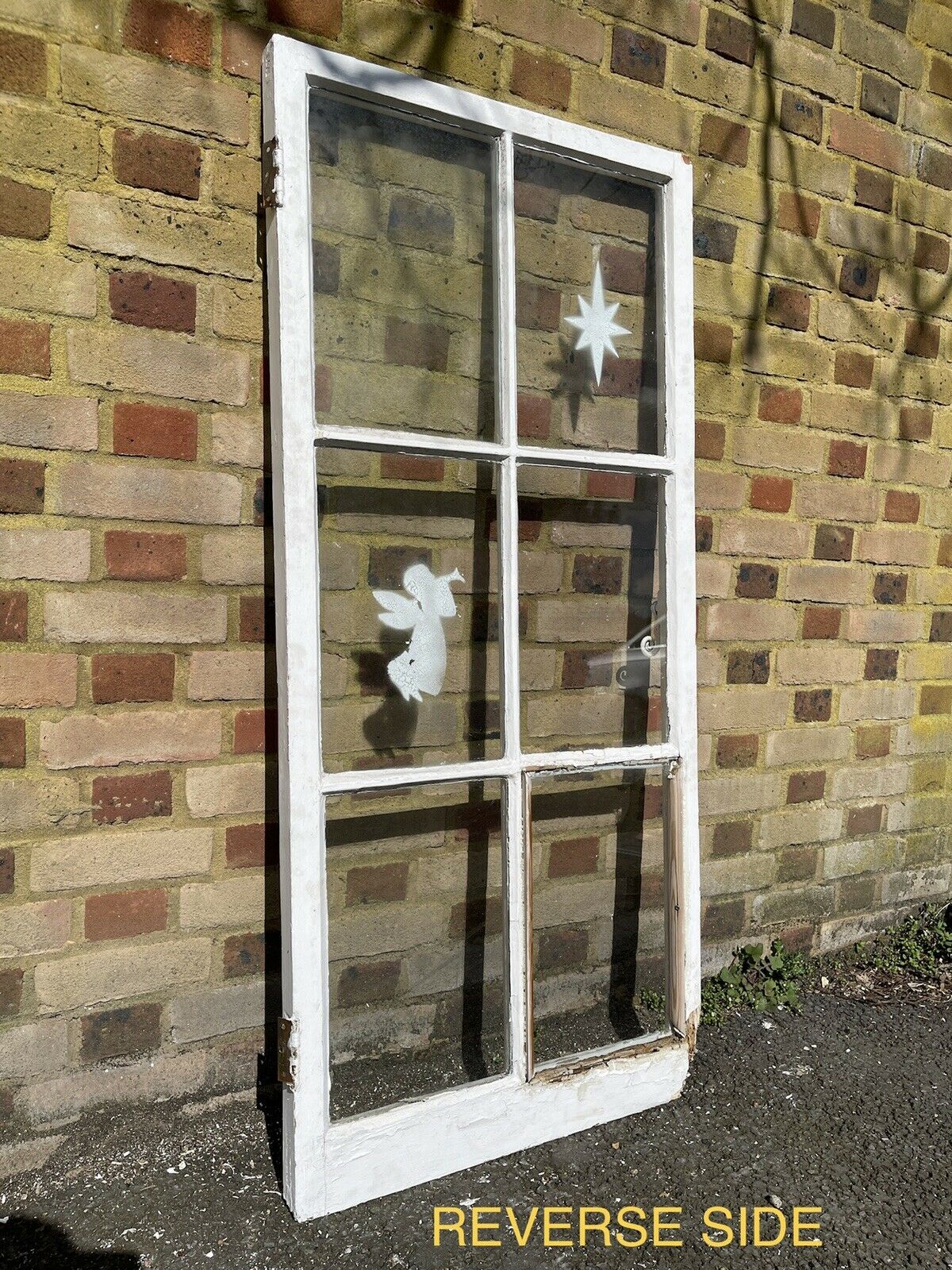 Reclaimed Old Georgian 6 Panel Wooden Window