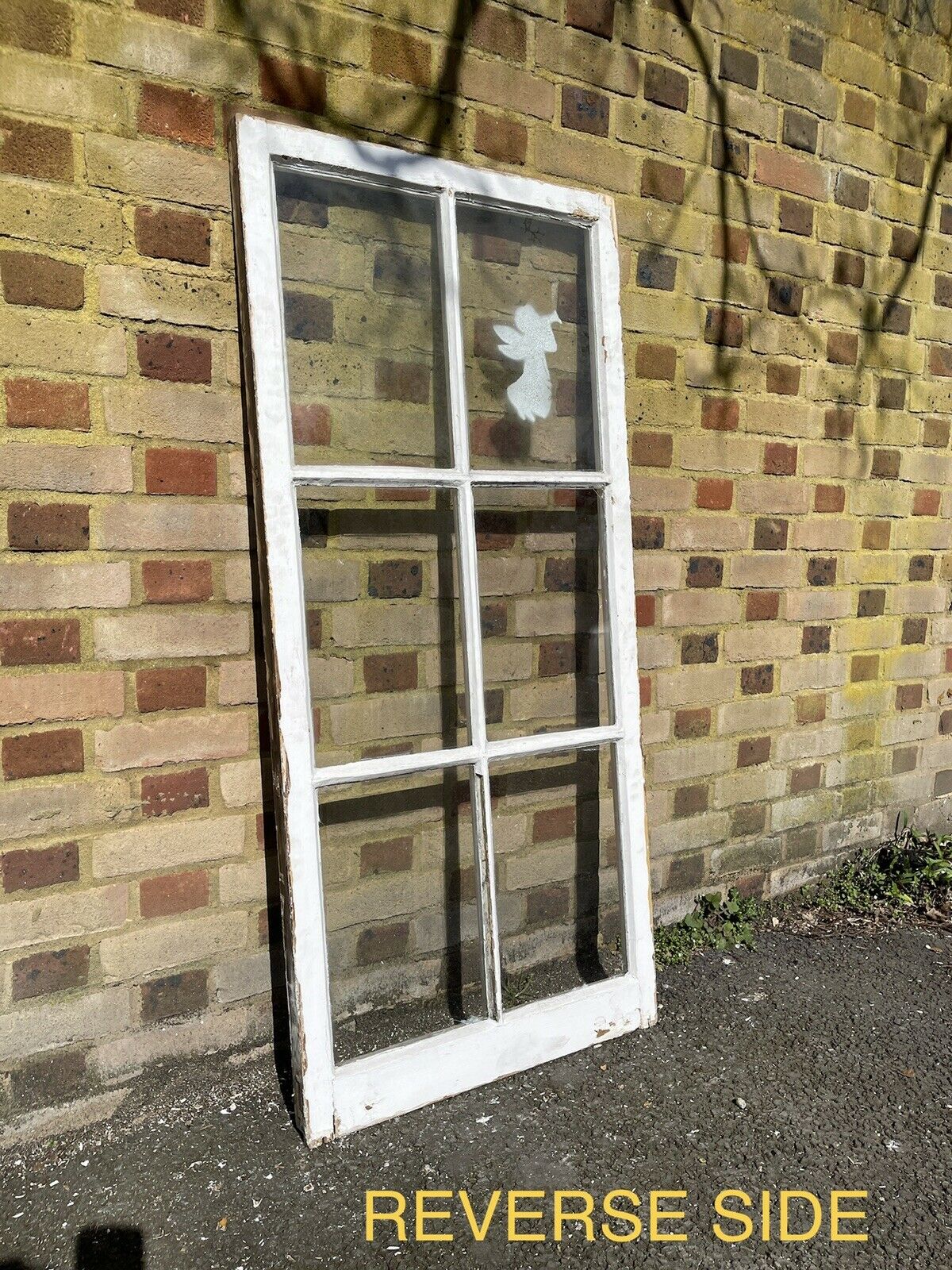 Reclaimed Old Georgian 6 Panel Wooden Window