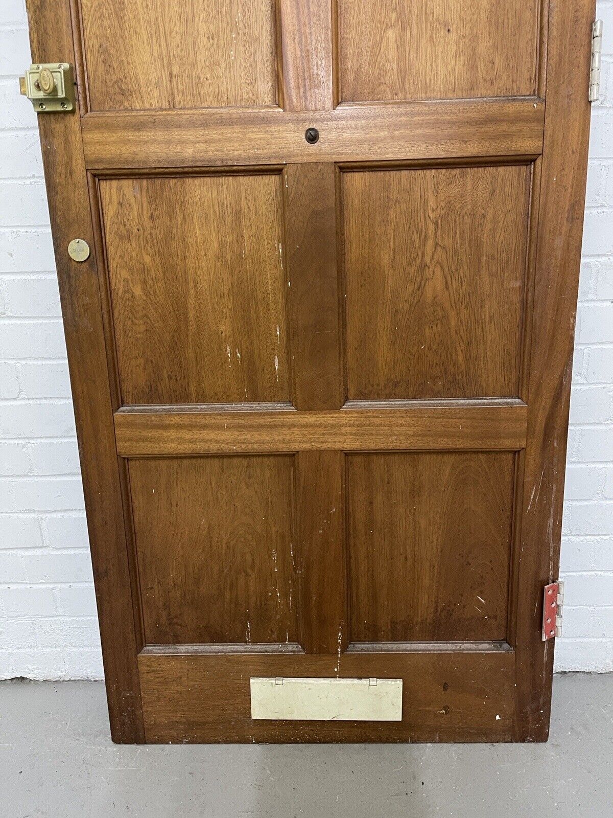 Reclaimed  Style Wooden Panel External Front Door 1982 or 1962 x 805mm