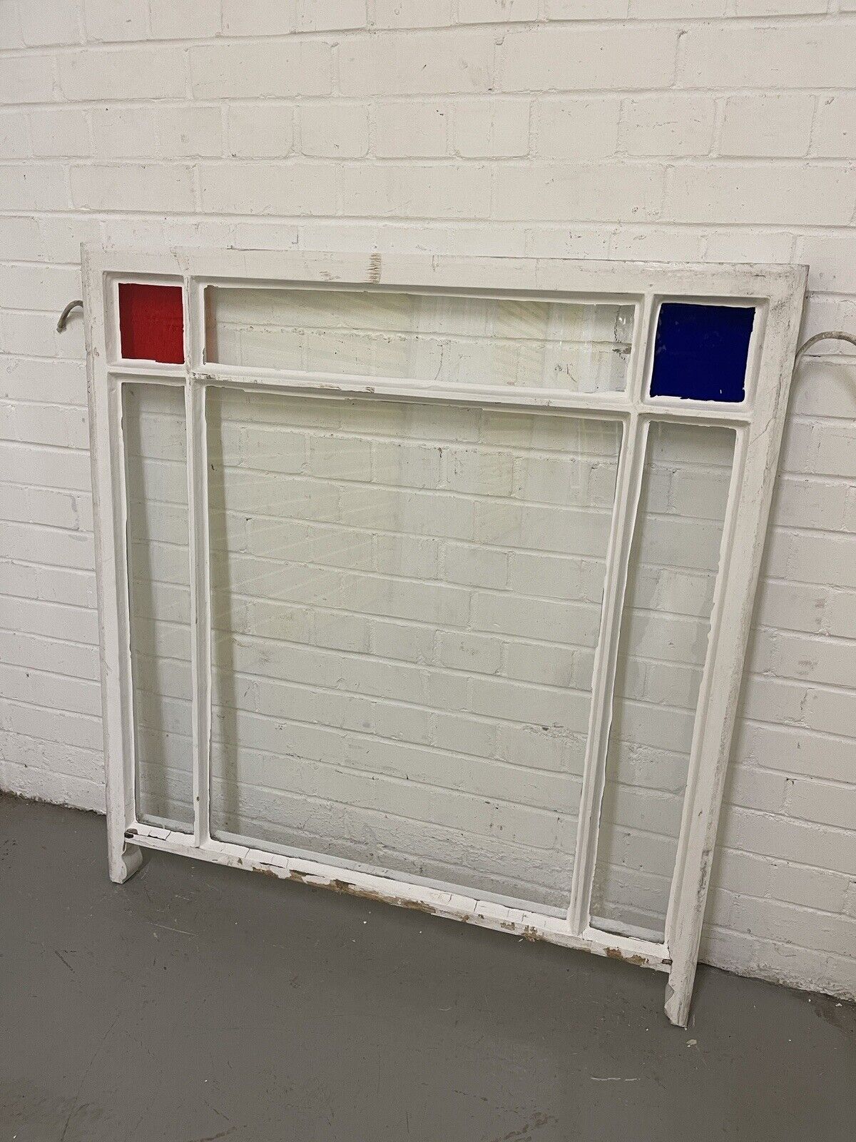 Reclaimed Old Edwardian 6 Panel Wooden Panel Sash Window 1115 x 1040mm