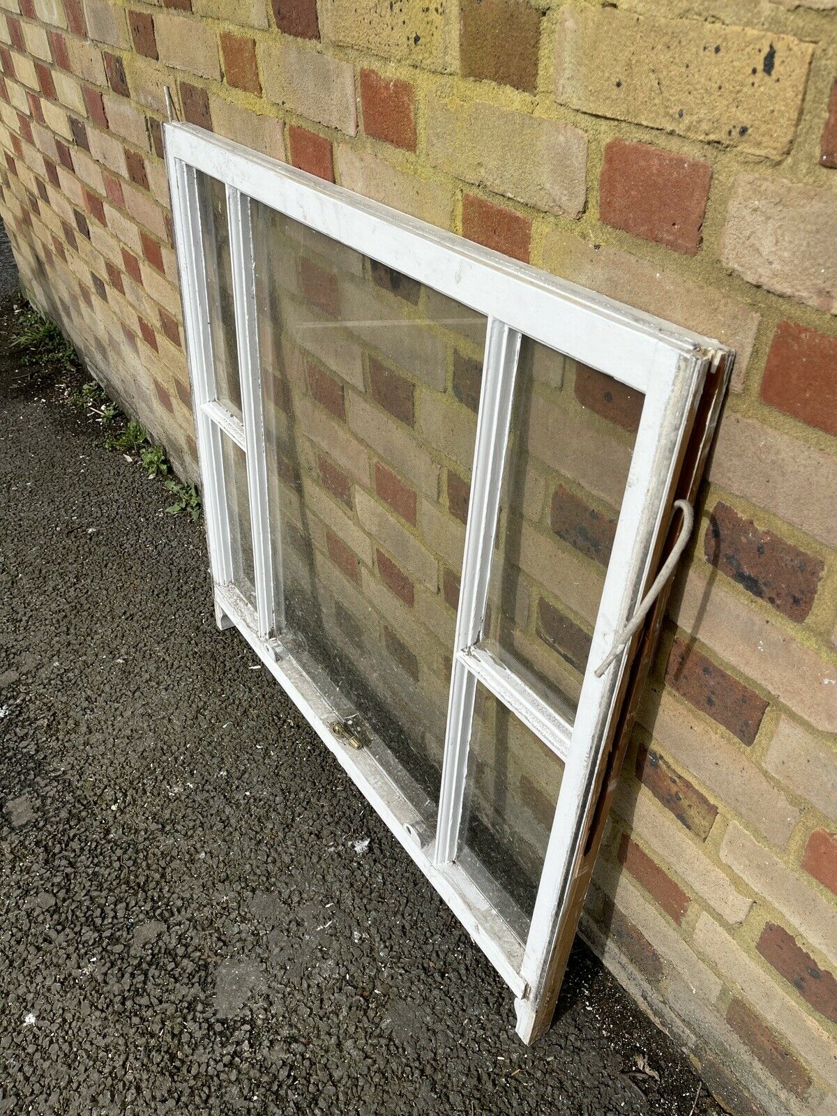 Reclaimed Old Victorian Edwardian Wooden 5 Panel Sash Window