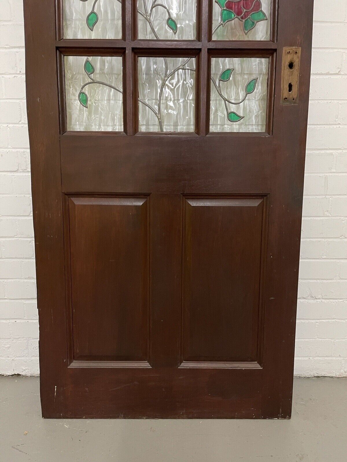 Reclaimed  Style Wooden Panel External Front Door 2025 or 2030 x 805mm