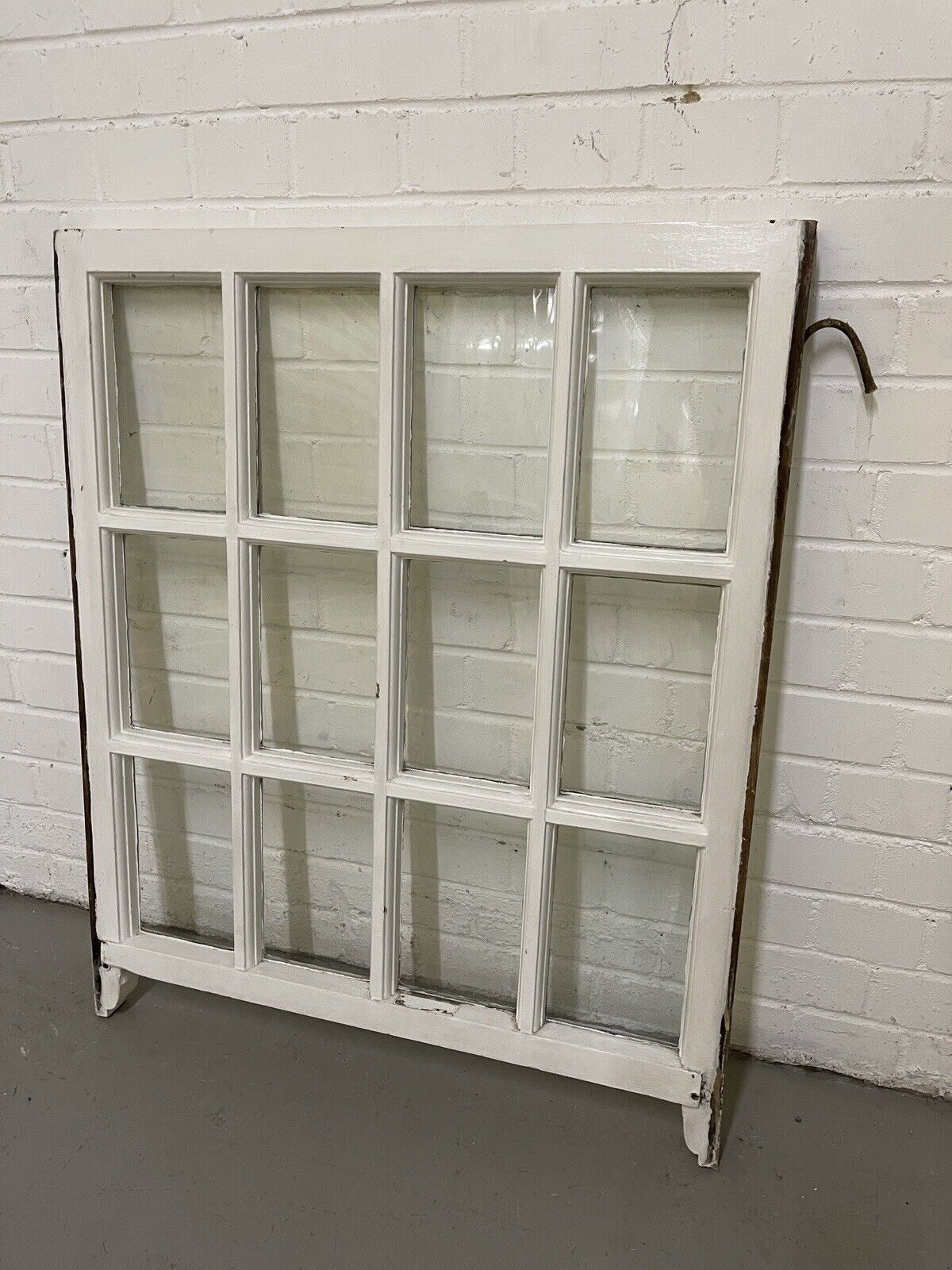 Reclaimed Old Georgian 12 Panel Wooden Window 750 x 905mm