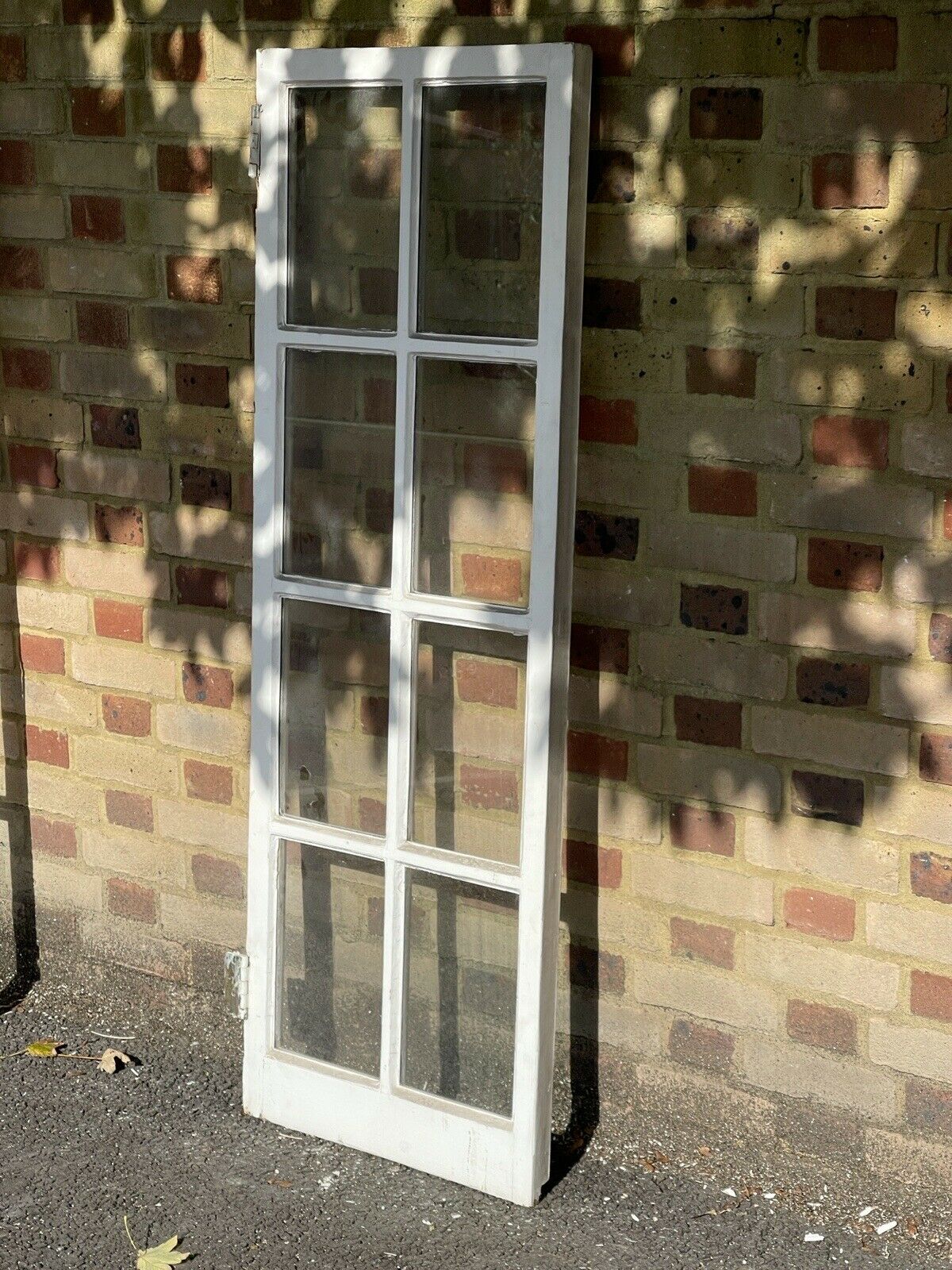 Reclaimed Old Georgian 8 Panel Wooden Window 1500 x 520mm