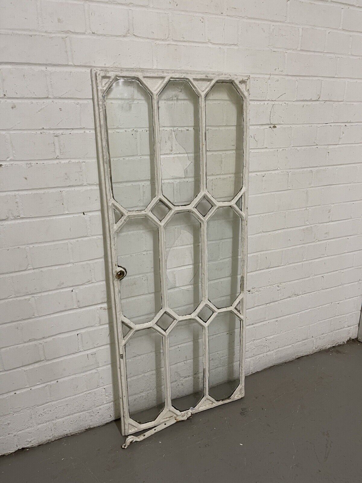 Reclaimed Art and Crafts Cast Iron Crittall Crittal Windows 1150 x 480mm