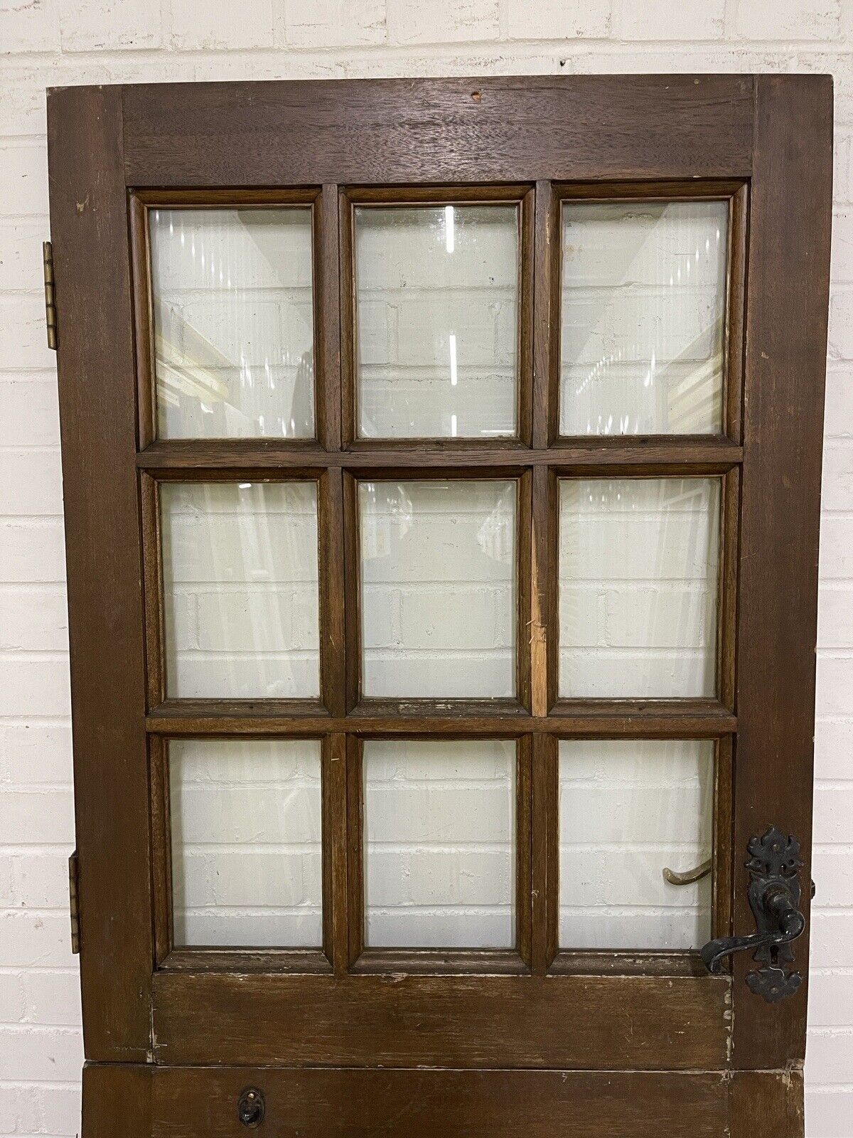 Solid Hardwood External Glass panel Stable Door 1980 X 758mm