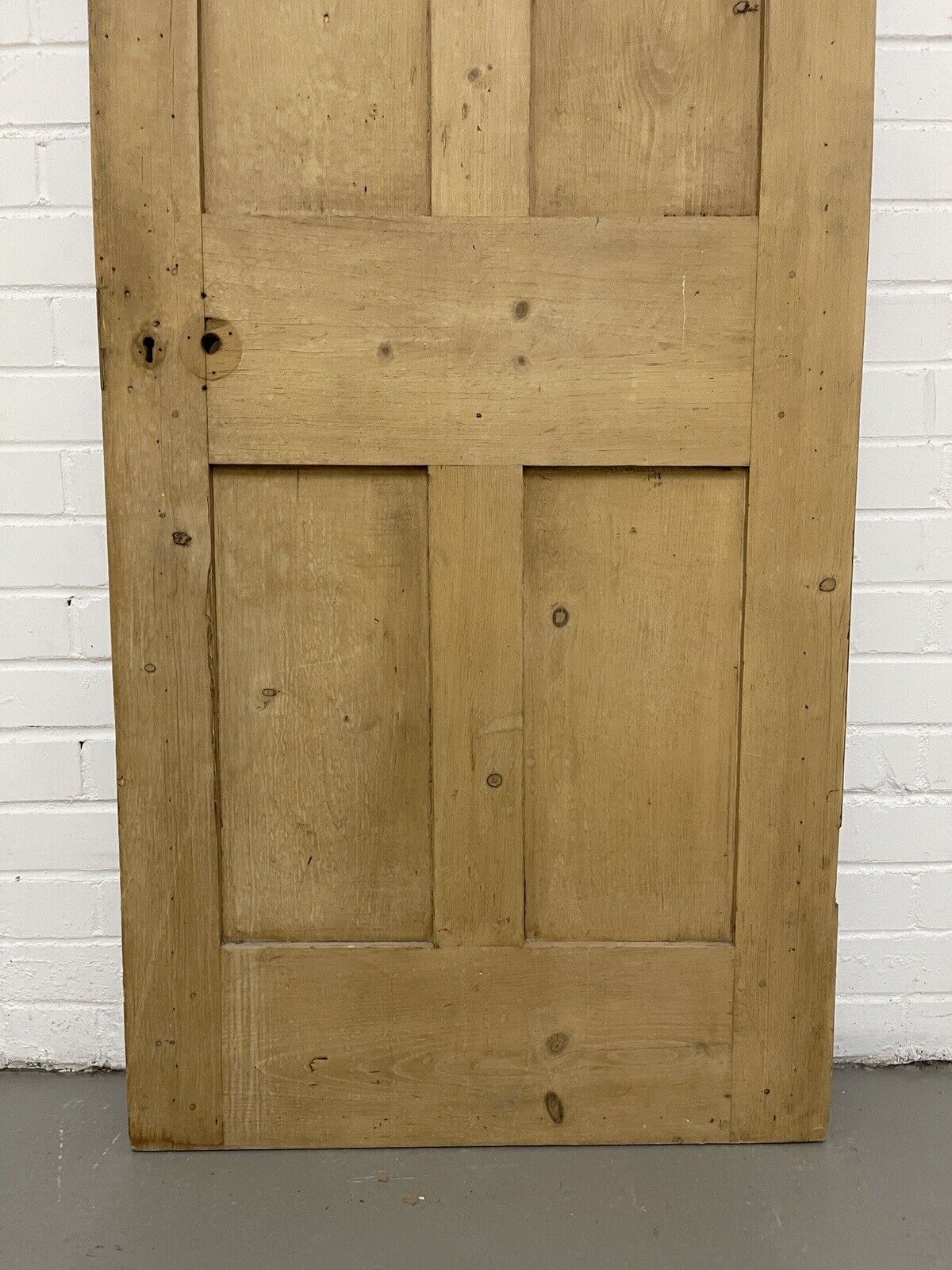 Original Vintage Reclaimed Victorian Pine Internal 4 panel Door 1908 x 708mm