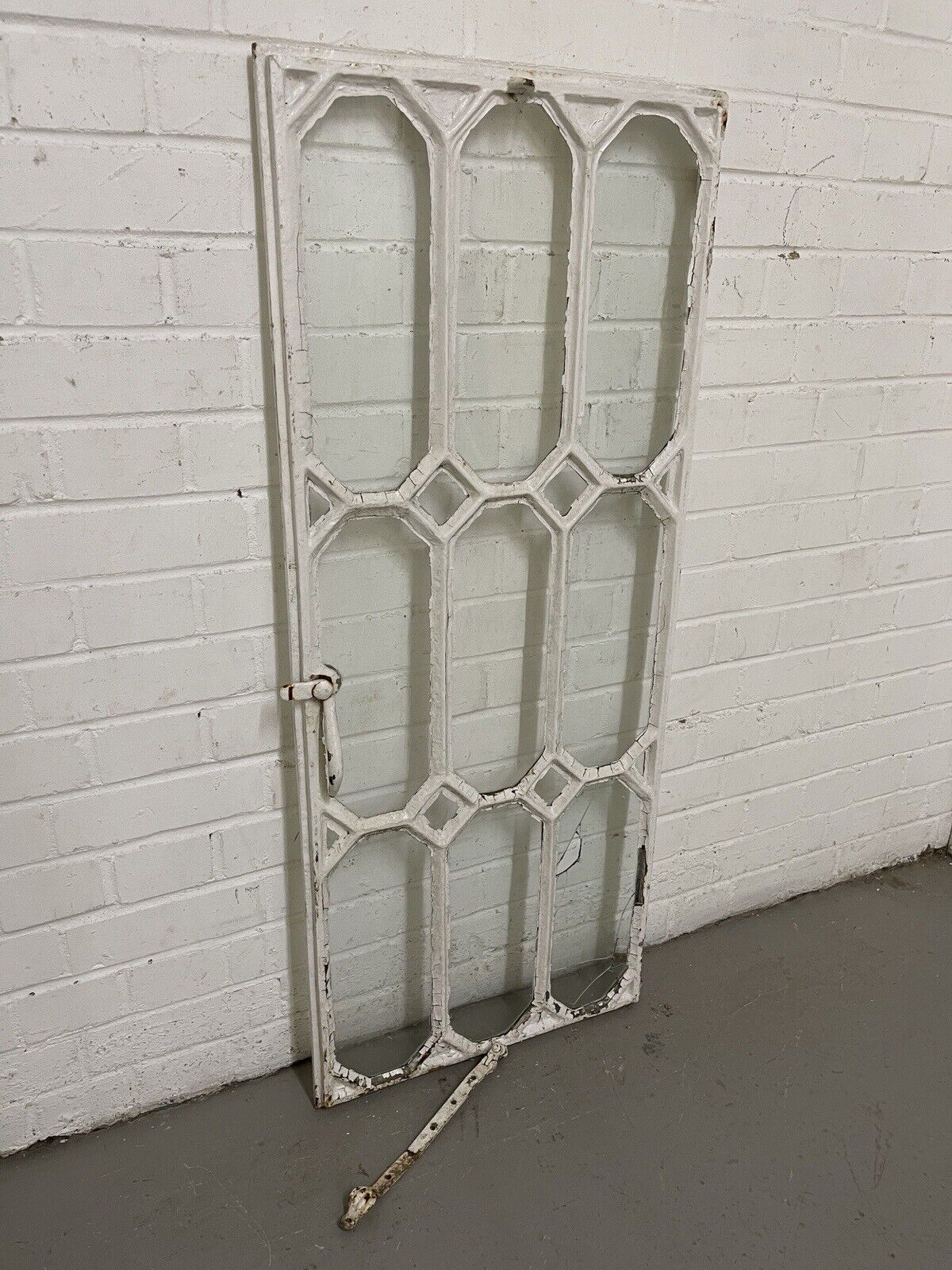 Reclaimed Art and Crafts Cast Iron Crittall Crittal Windows 1150 x 480mm