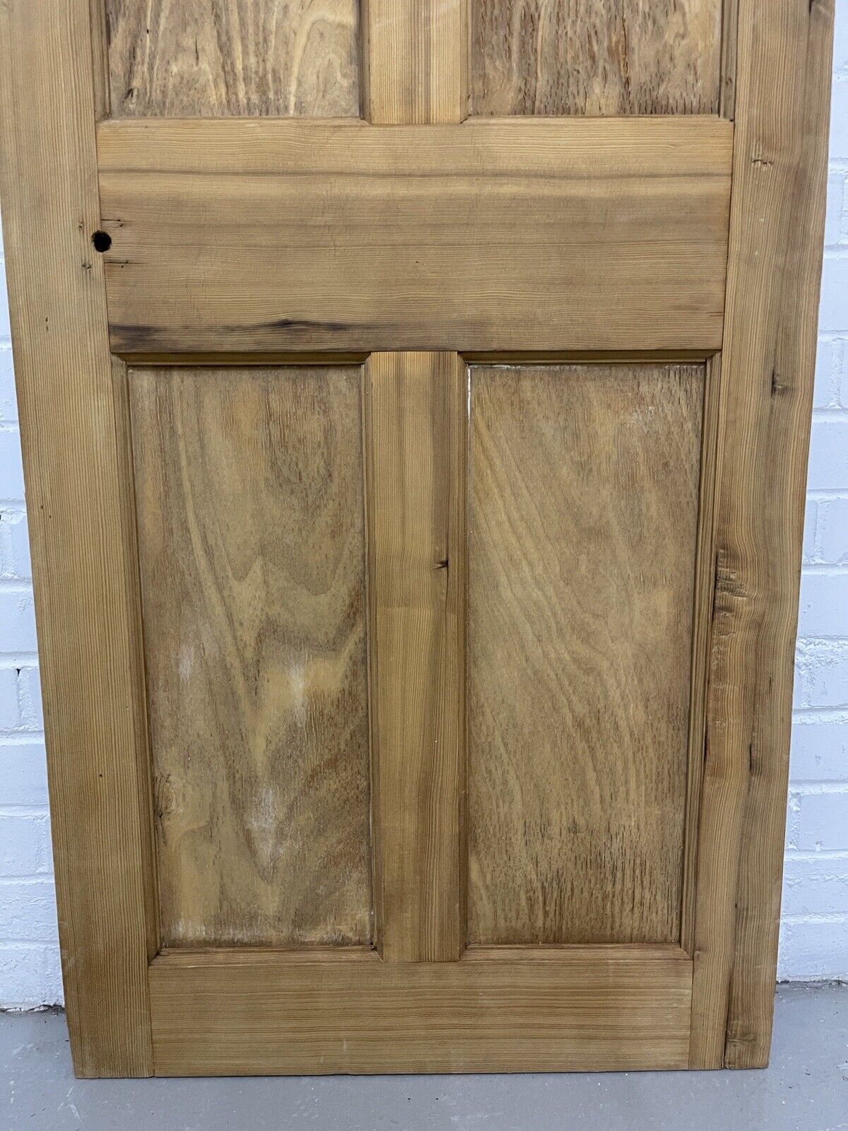 Original Vintage Reclaimed Victorian Pine Internal 4 panel Door 1915 x 680mm