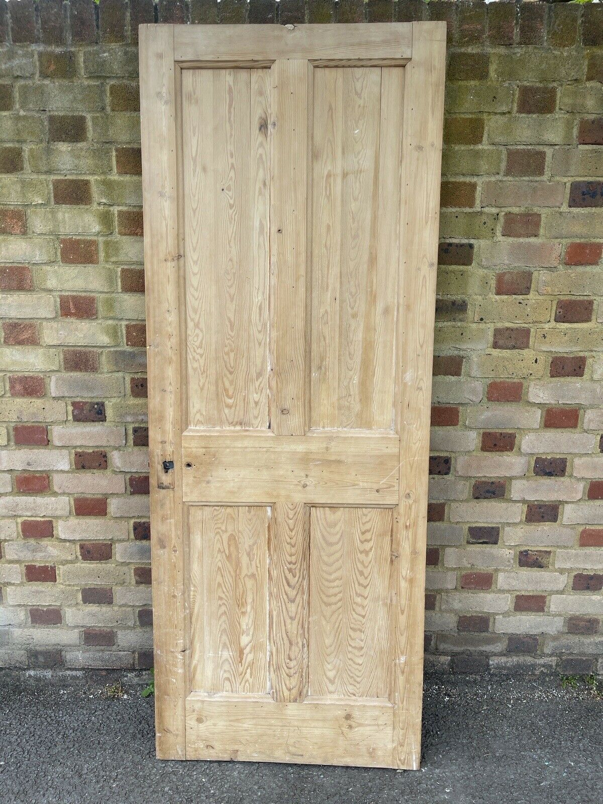 Original Vintage Reclaimed Victorian Pine Internal 4 panel Door 1960 x 753mm