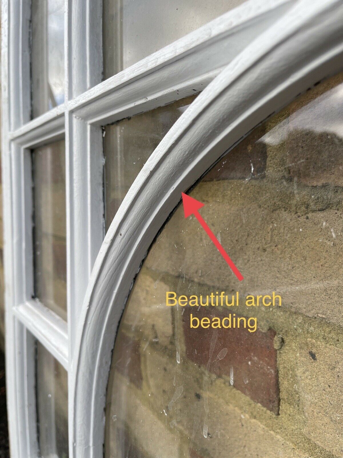 Reclaimed Old Edwardian Georgian Wooden Sash Window 900 x 910mm