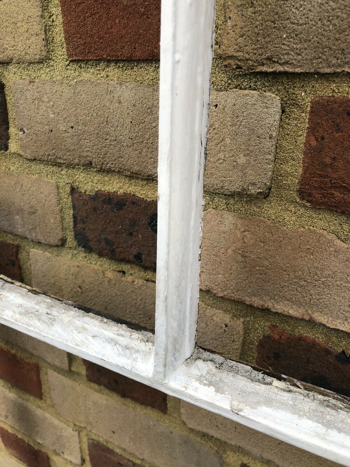 Reclaimed Old Georgian 3 Panel Wooden Sash Window NO GLASS