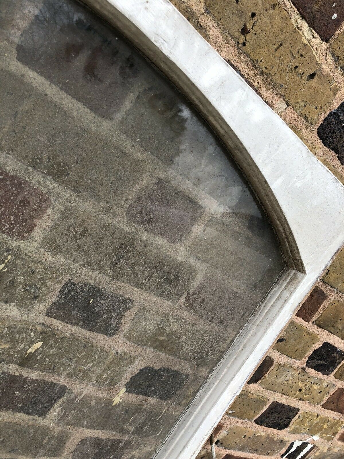 Reclaimed Old Victorian Edwardian Arch Panel Sash Window