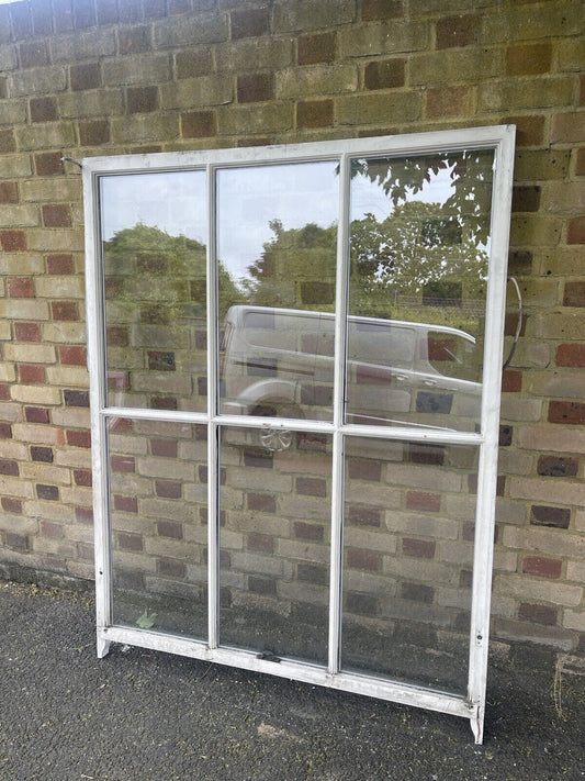 Large Reclaimed Double Glazed Georgian 6 Panel Wooden Window 1210 x 1580 or 1505mm