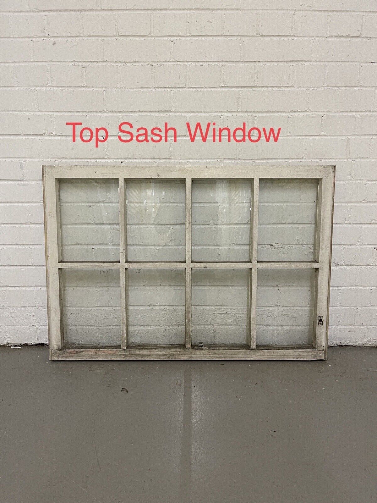 Pair of Modern Georgian 8 Panel Wooden Top Bottom Window 985 x 675 985 x 685