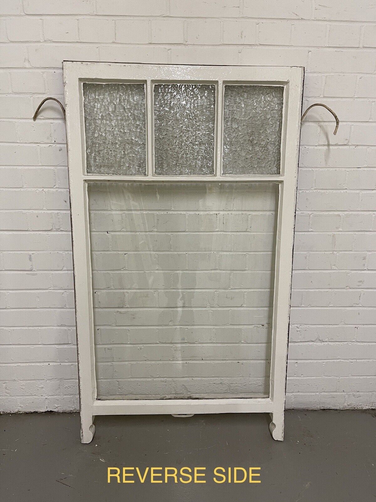 Reclaimed Old Georgian 4 Panel Wooden Window 760mm x 1320mm