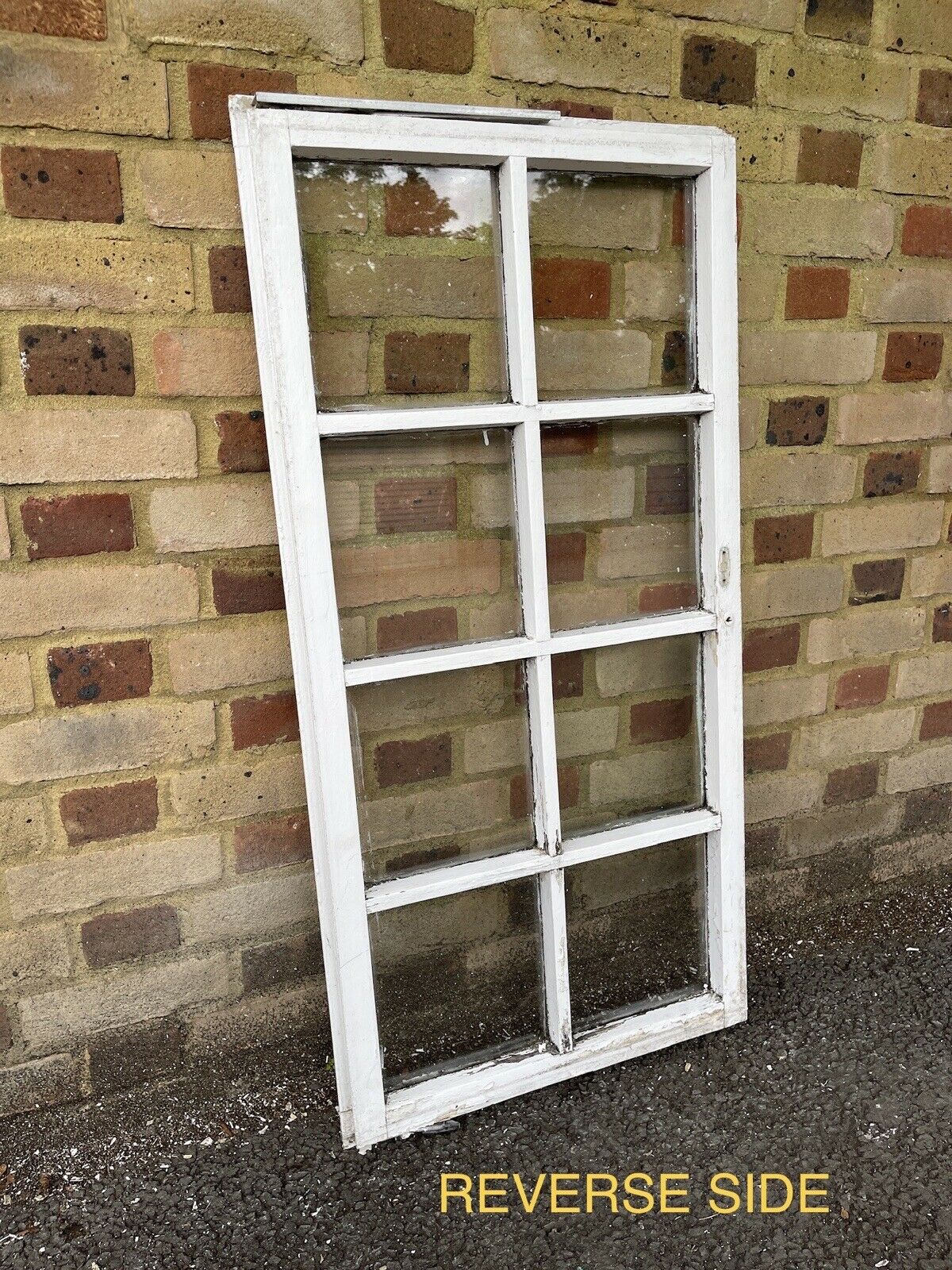 Modern Georgian 8 Panel Wooden Window 1110 x 555mm