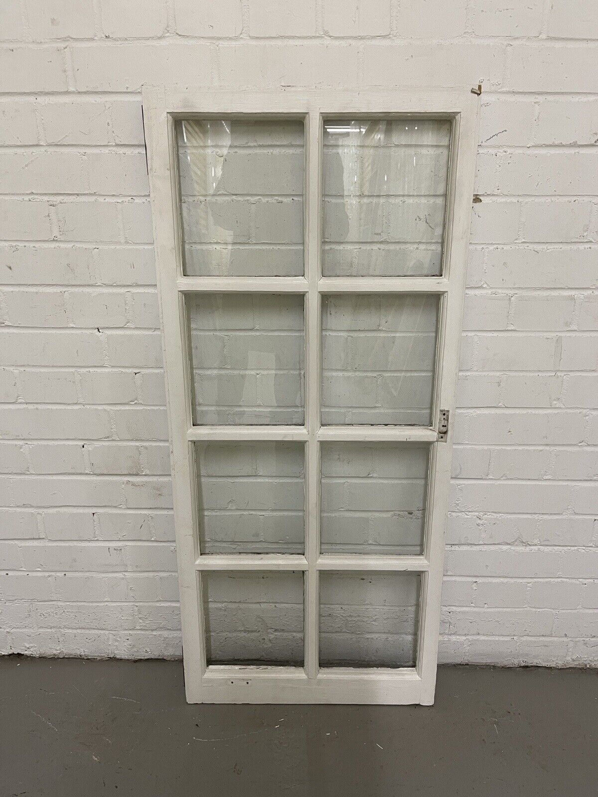 Reclaimed Old Georgian 8 Panel Wooden Window 1165 x 520mm