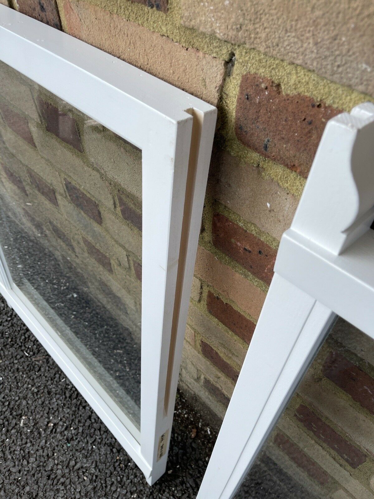 Modern Double Glazed Matching Wooden Sash Windows Top and Bottom