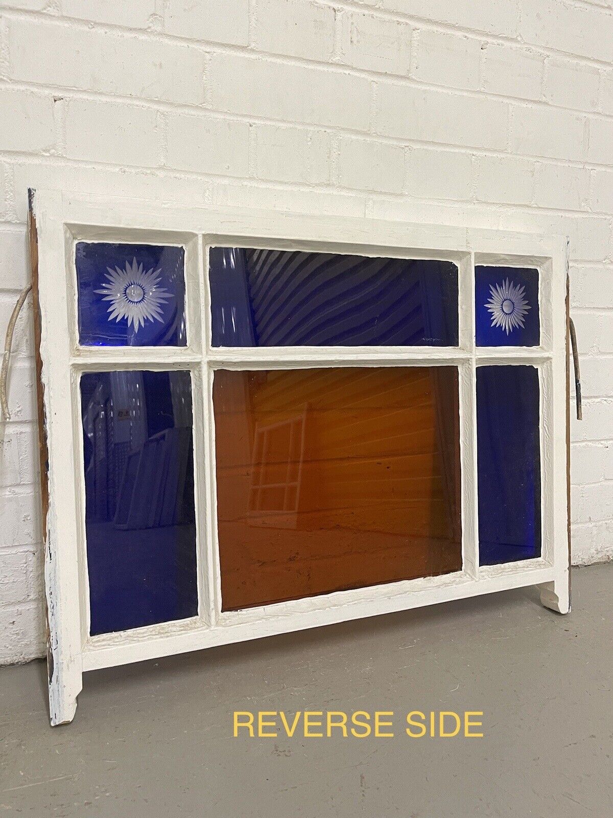 Pair Of Reclaimed Edwardian Glory Stars Wooden Panel Sash Window 590x764 634x764