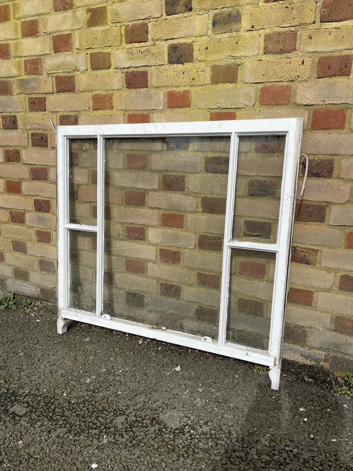 Reclaimed Old Victorian Edwardian Wooden 5 Panel Sash Window