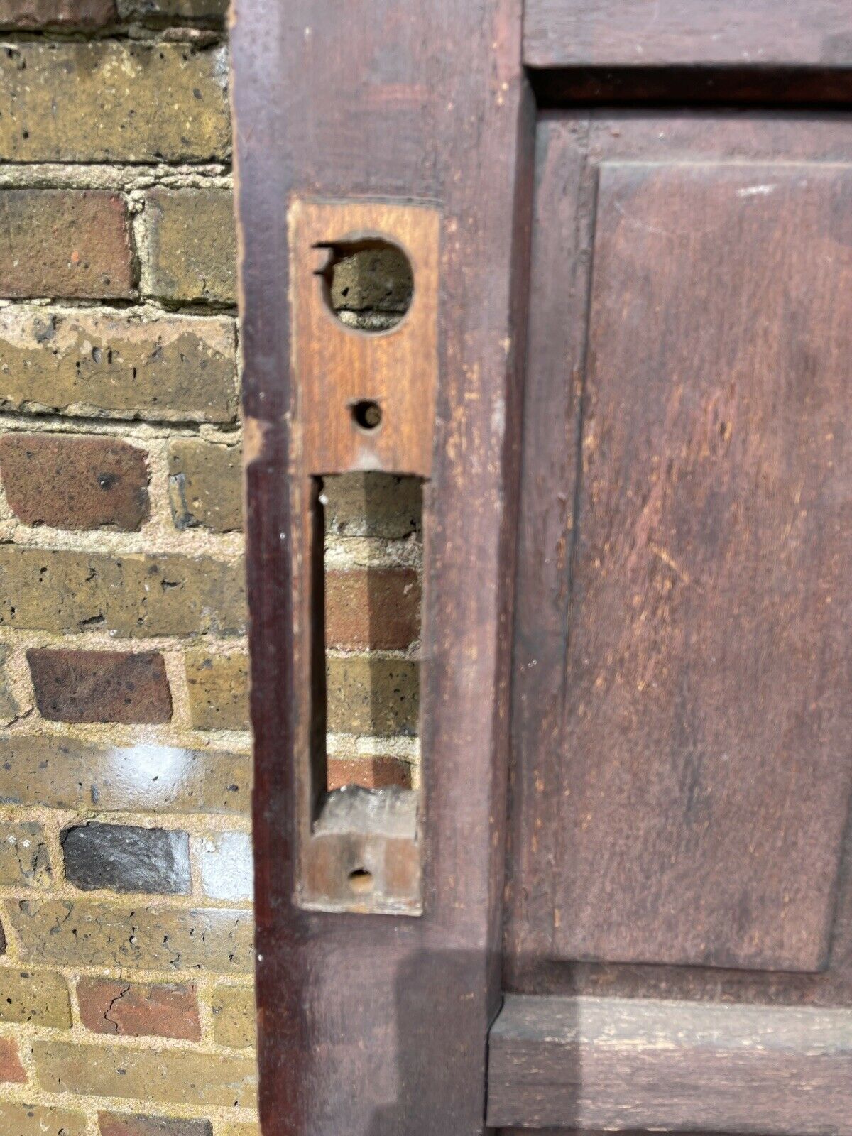 Reclaimed Wooden Panel External Front Door