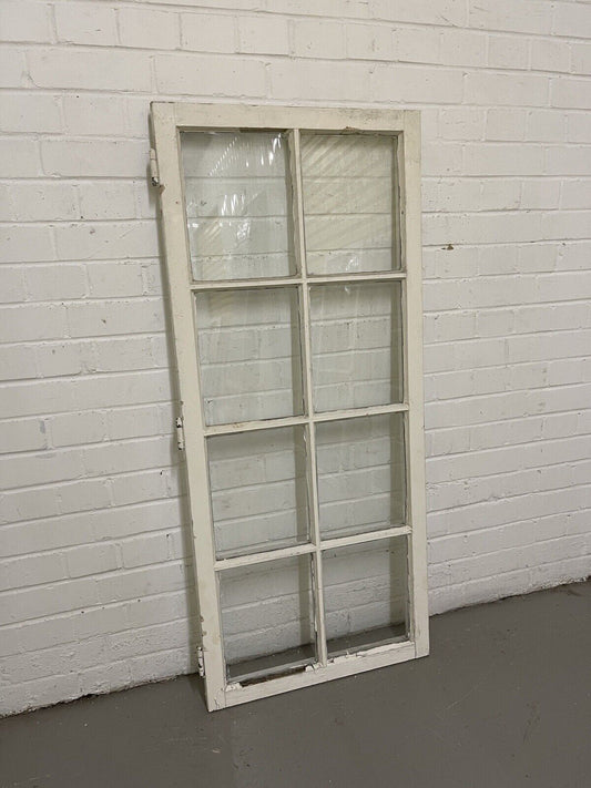 Modern Georgian 8 Panel Wooden Window 565 x 1290mm