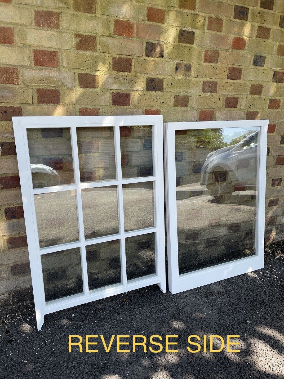 Modern Georgian Bar Double Glazed Matching Wooden Sash Windows Top and Bottom