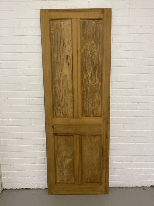 Original Vintage Reclaimed Victorian Pine Internal 4 panel Door 1915 x 680mm