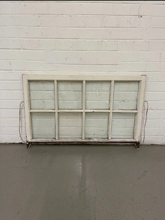 Reclaimed Georgian 8 Panel Wooden Panel Sash Window 940x600