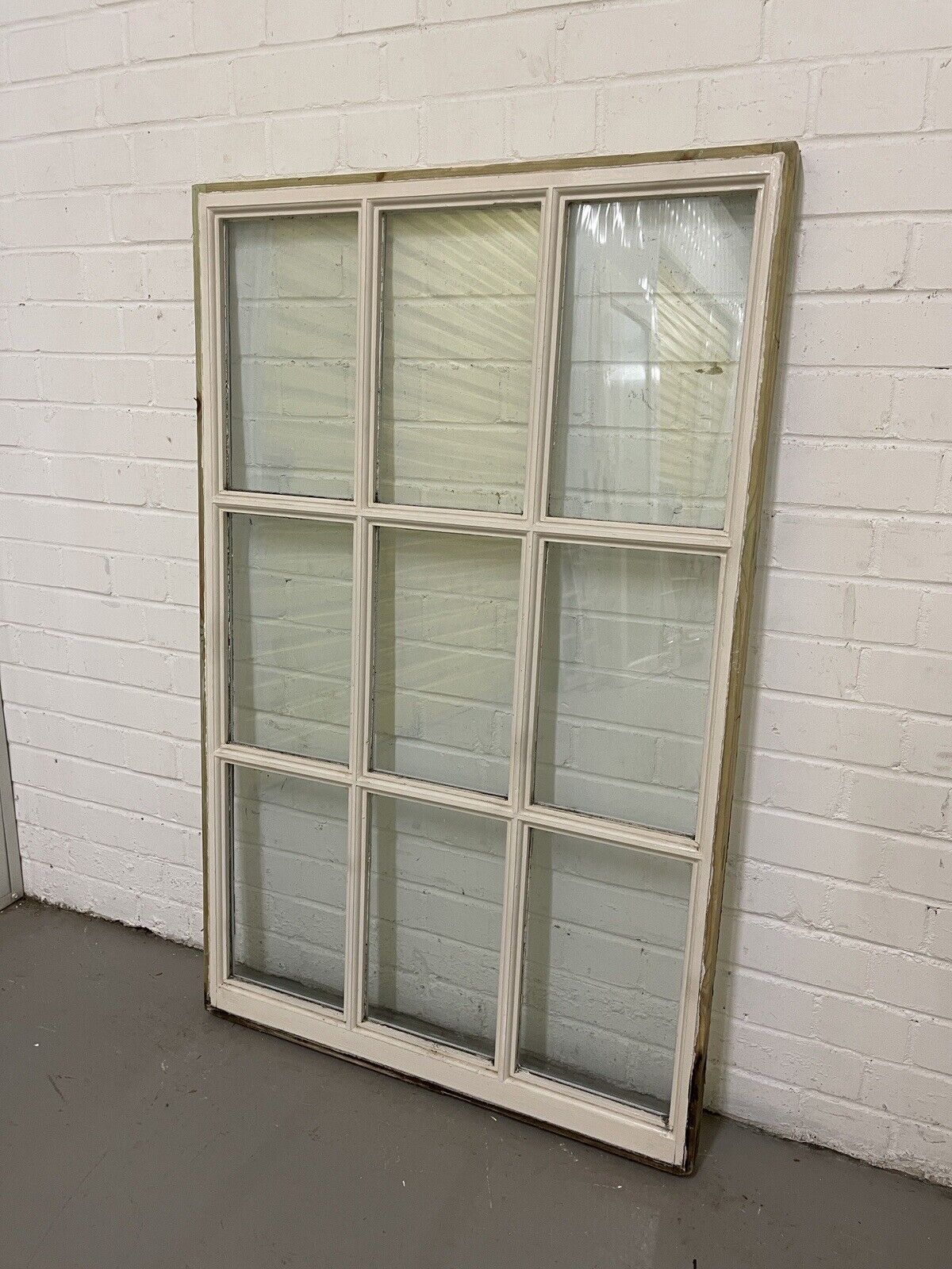 Modern Double Glazed Georgian 9 Panel Wooden Window 770 x 1217mm