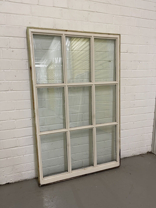 Modern Double Glazed Georgian 9 Panel Wooden Window 770 x 1217mm