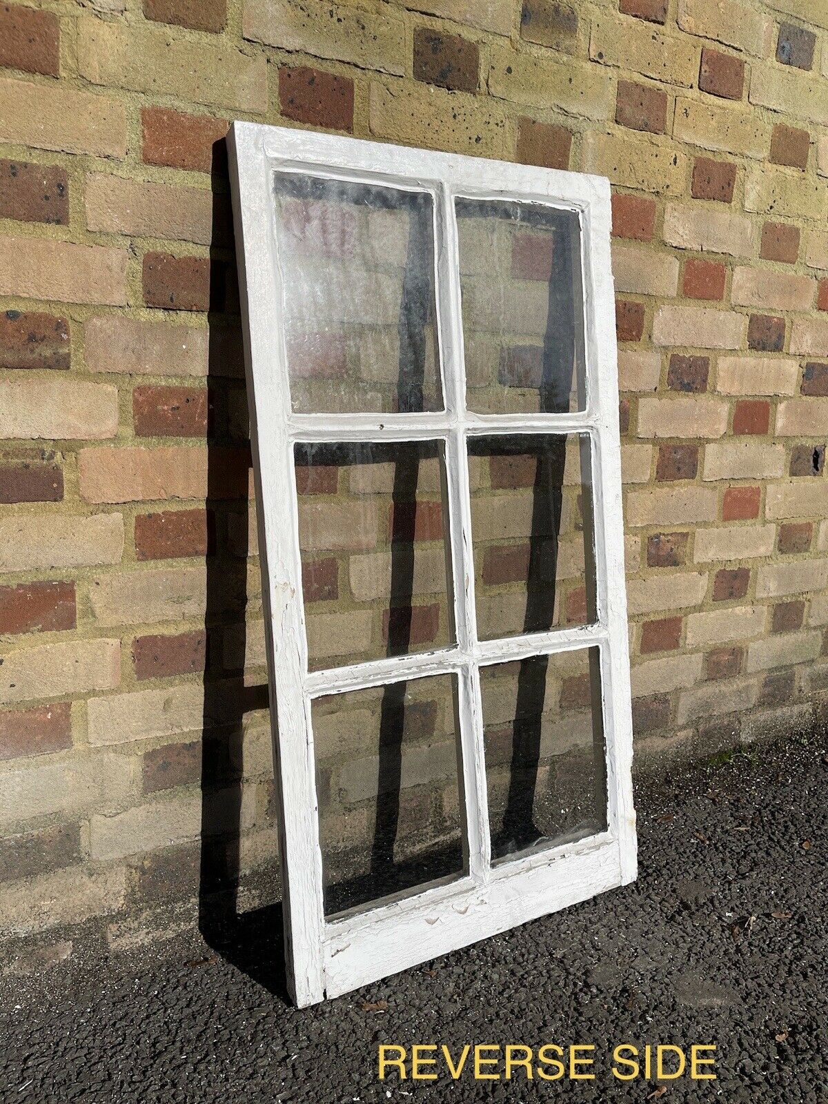 Modern Georgian 6 Panel Wooden Window 563 x 1052mm